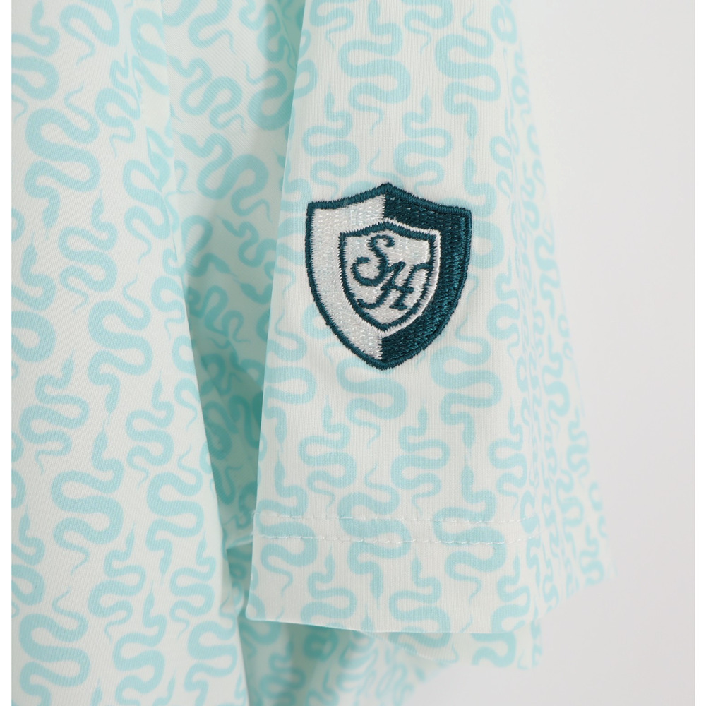 Greyson Men's Sz XL Snake Diaries All Over Snake Print Golf Polo Performance - Picture 7 of 11